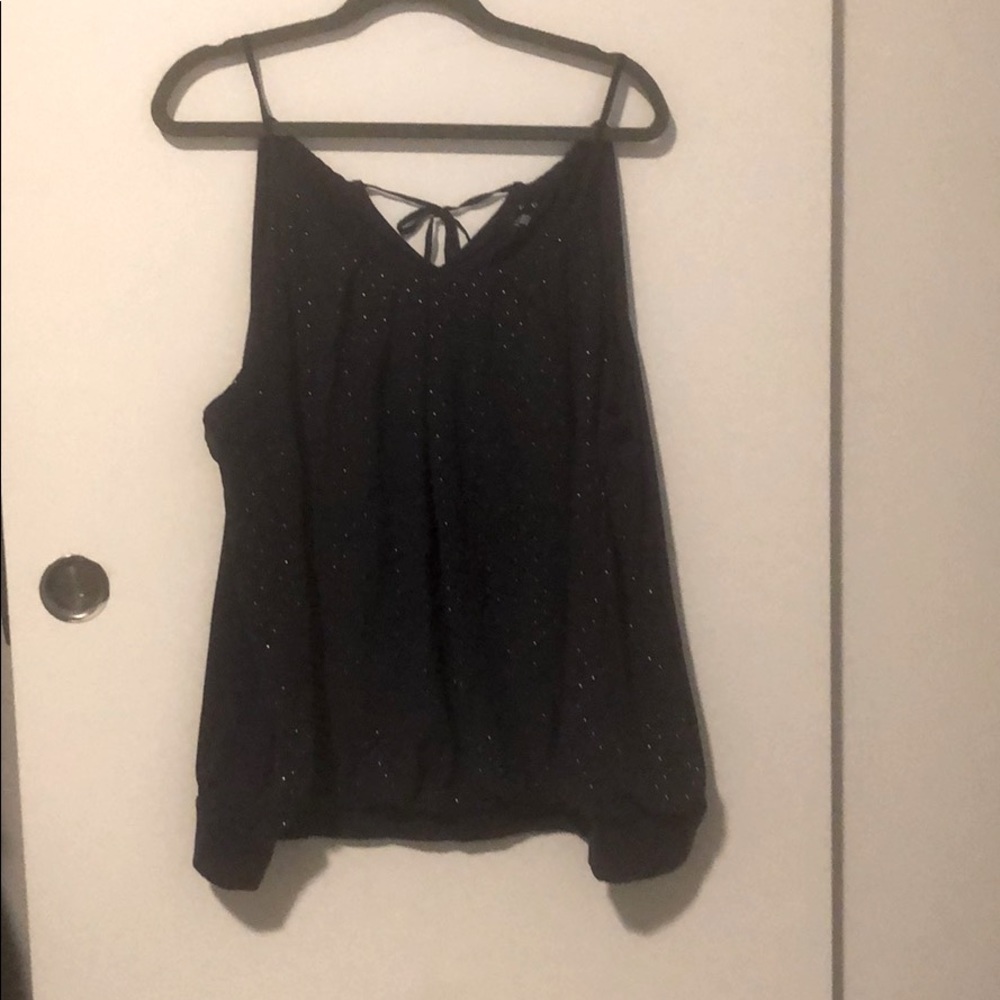 Purple tank/spaghetti strap top